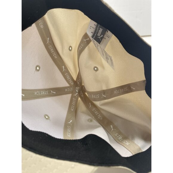 PUMA Evercat Stretch Fit Cap Beige With 3D Logo One Size - Picture 8 of 9